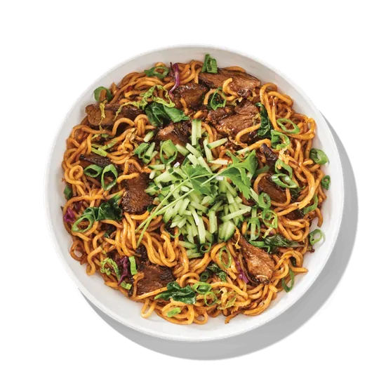 Spicy Korean Steak Noodles