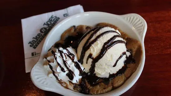 Chocolate Chip Cookie Dough Sundae