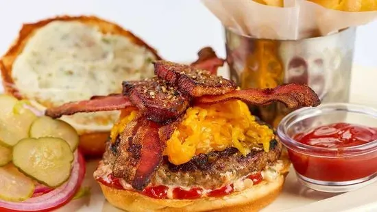 Bacon-Bacon Cheeseburger