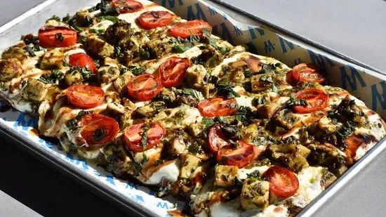 Pesto Caprese Flatbread