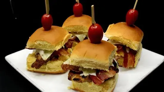 Chicken Bacon Ranch Sliders