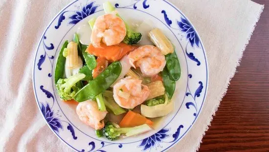 Shrimp w. Mixed Vegetables