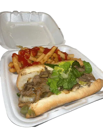 #13. Philly Steak (7 inch) meal