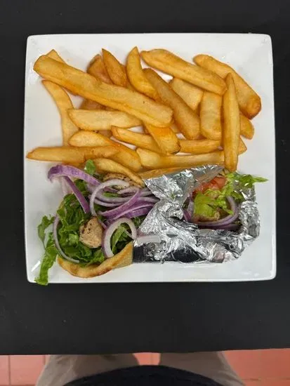 Chicken Souvlaki Wrap