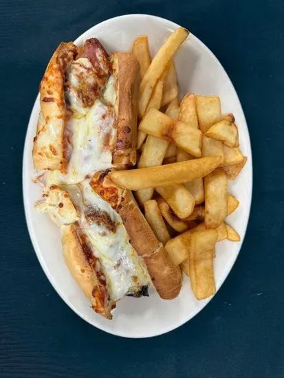 Chicken Parmesan sub