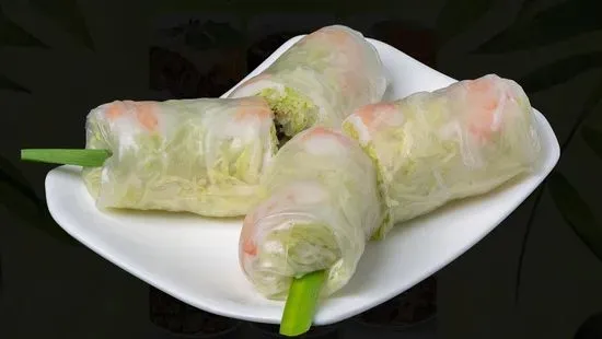 3. Goi Cuon Tom Thit (Fresh Spring Rolls with Pork and Shrimp)