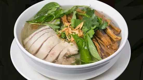 57. Bun Mang Vit (Duck and Bamboo Shoot Rice Vermicelli Noodle Soup)