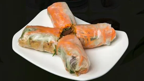 6. Nem Cuon (Fresh Spring Rolls with Grilled Pork Patty)