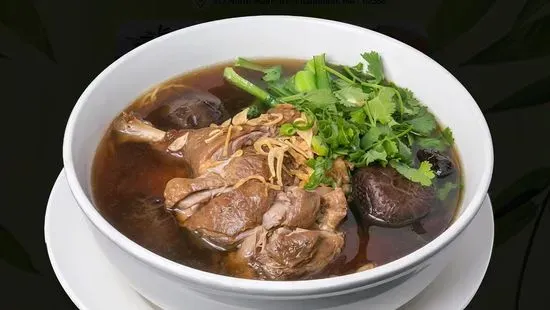 56. Mi Vit Tiem (Roasted Duck Leg Noodle Soup)