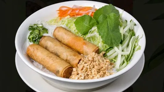 59. Bun Cha Gio (Vermicelli with Egg Rolls)