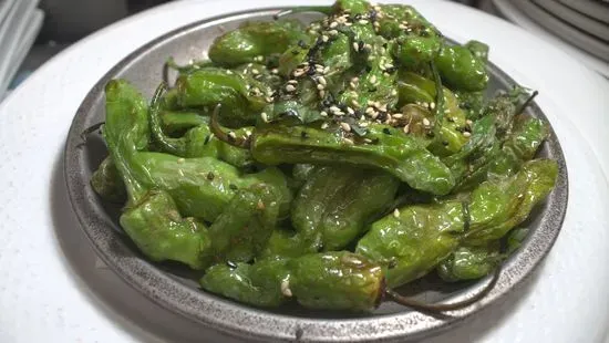 Fried Shishito Peppers