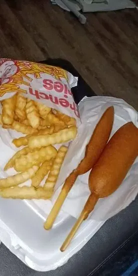 VM: 2 Corn Dogs with 1 Fry