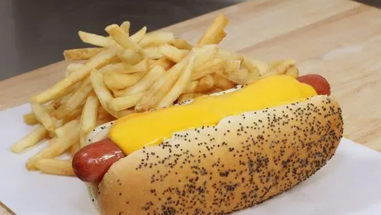 Cheese Dog w/Fry