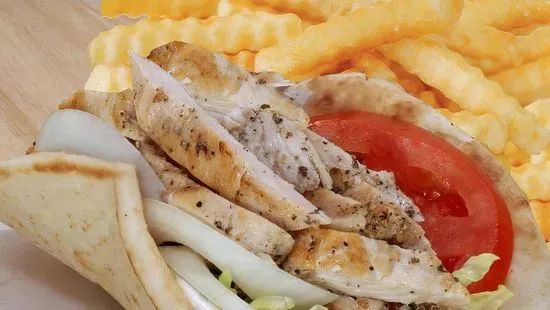 Grilled Chicken Gyros