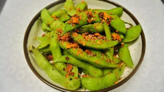 Garlic Edamame