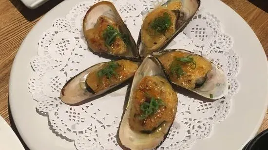 Baked Mussels