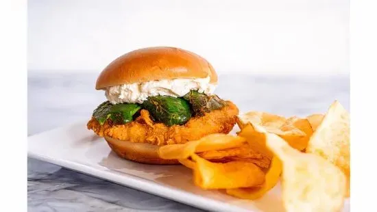 Jalapeno Popper Chicken Sandwich