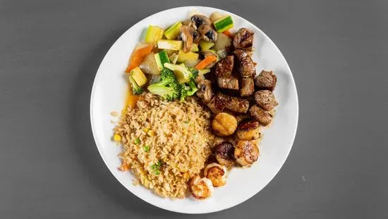 Hibachi Steak & Scallops