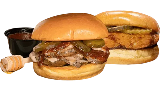 Hot Honey Barbecue Chicken Sandwich