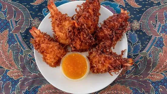 Coconut Shrimp with Mango Sauce