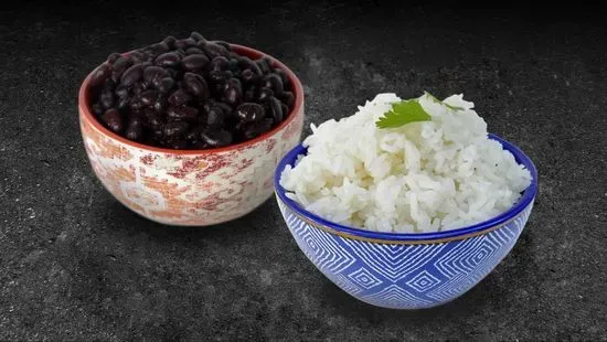 White Rice & Black Beans