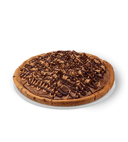 Peanut Butter 'N Chocolate And REESE'S® Peanut Butter Cup Polar Pizza