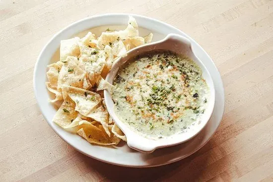 SPINACH ARTICHOKE DIP PLATTER