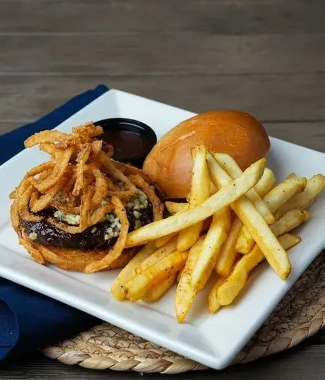 BOURBON BLUE CHEESEBURGER