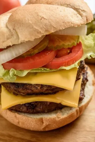 Double Cheeseburger on a Bun