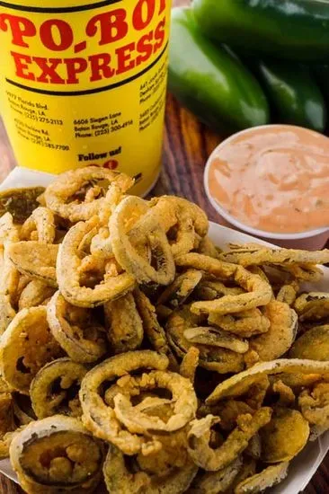 Fried Sliced Jalapeños