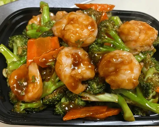 69. Shrimp with Broccoli / 芥兰虾