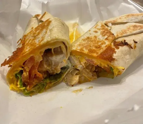 A Buffalo Chicken Wrap