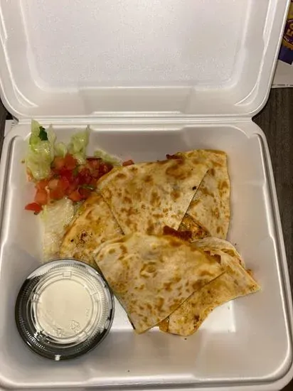 Dinner Grilled Chicken Quesadilla