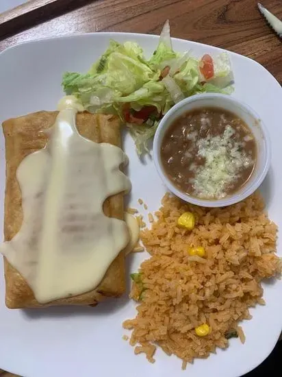 Dinner Chimichanga Deluxe