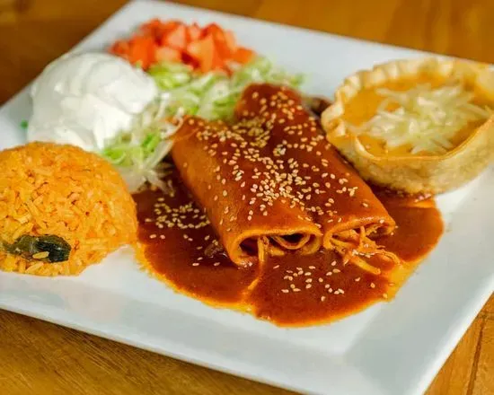 Mole Enchiladas