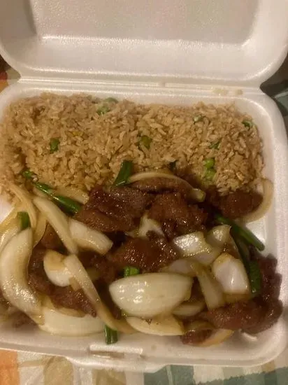 C3. Combo Mongolian Beef