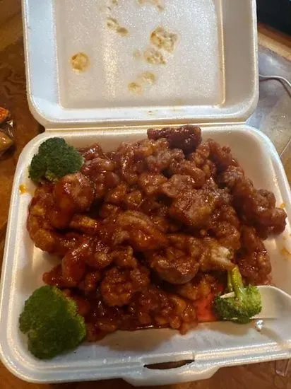 30. Orange Chicken