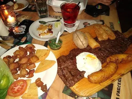 Churrasco "Pueblito Viejo En Tabla"