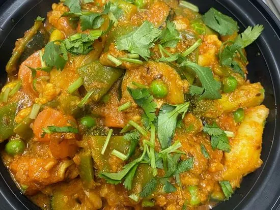 Mix Vegitables Vindaloo Curry Vegan