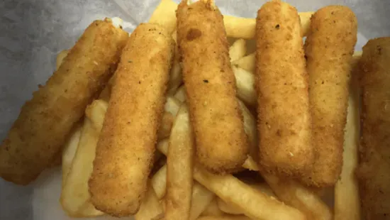 Cheese Sticks with Fries (6pcs)