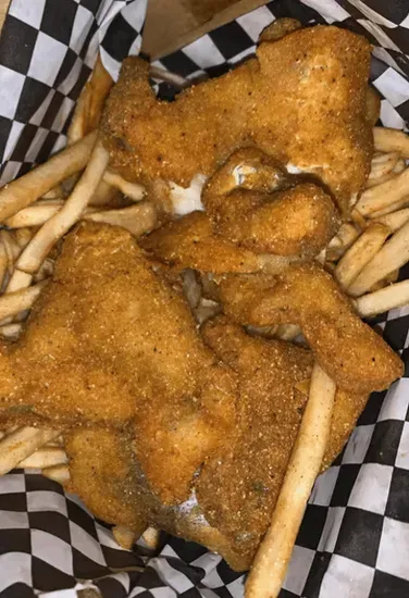 Catfish with Fries