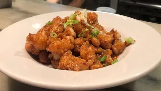 General Tso's Cauliflower (vegetarian, gluten free)