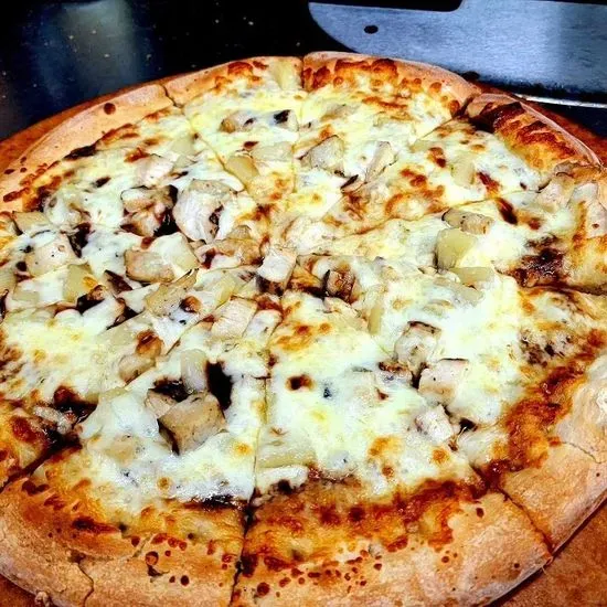 12" Medium Hawaiian Bbq Pizza