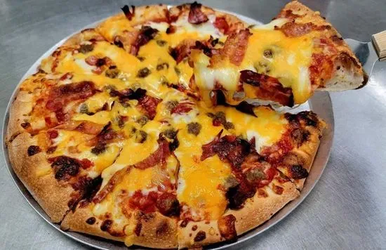 12" Medium Bacon Cheeseburger Pizza