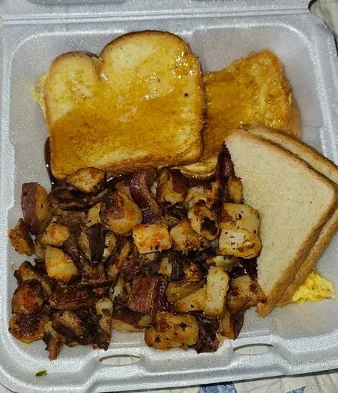 #1. 2 French Toast, 2 Eggs, 2 Bacon