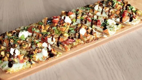 Roasted Vegetable & Goat Cheese Flatbread