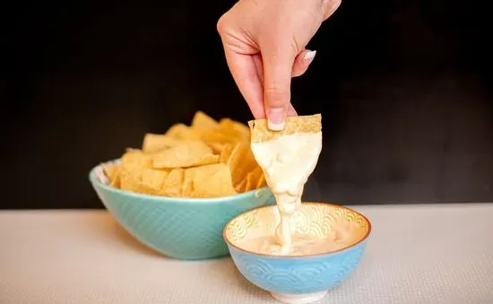 Chips & Melted Manchego Cheese (Contains Gluten)