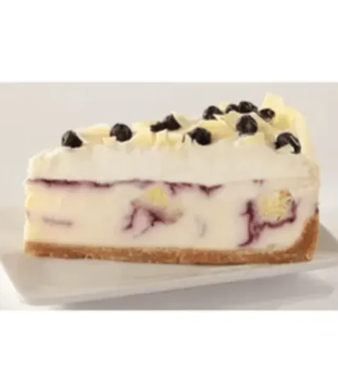 White Chocolate Blueberry Cheesecake  