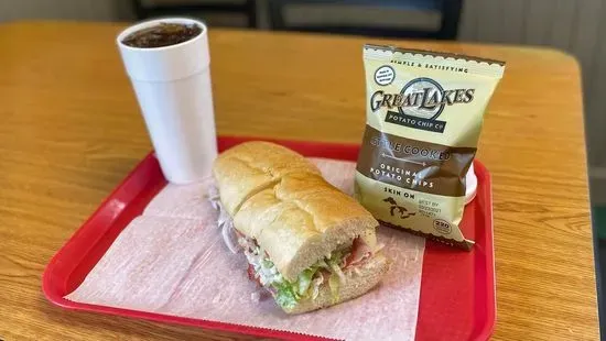 1/2 Sub Lunch Combo