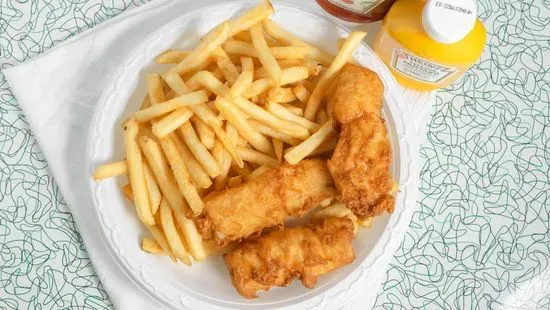 Fish and Chips 2 pc